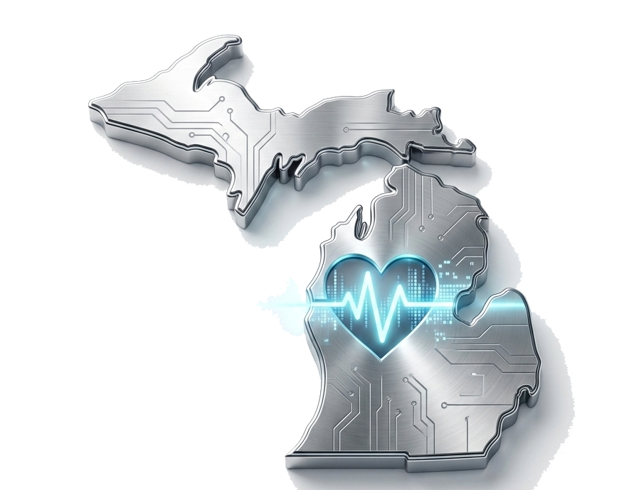 AI Loves Michigan Business mark